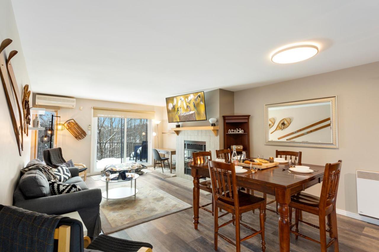 Tremblant Rocher Soleil Ski In Ski Out 2 Bedroom Mont-Tremblant Exterior foto